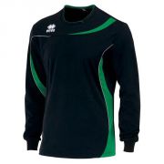 Errea, Maglia Blackpool LM Nero-verde - Voetbalshirts