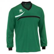 Errea, Maglia Derby LM Verde-nero - Voetbalshirts