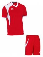 Errea, Set Neath shirt+ short rosso/bianco - Voetbaltenues