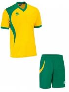 Errea, Set Neath shirt+ short giallo/verde - Voetbaltenues