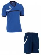 Errea, set Derby shirt+ Neath short royal/blu - Voetbaltenues