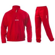 Errea, Set Giubbino Basic top + pant  Rosso - Trainingspakken