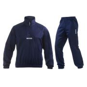 Errea, Set Giubbino Basic top + pant Blu - Trainingspakken