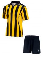 Errea, Set Eyre shirt Skin short Giallo nero - Voetbaltenues