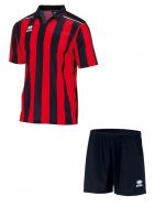 Errea, Set Eyre shirt Skin short Rosso nero - Voetbaltenues