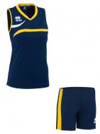 Errea, Volleyball set Vitoria shirt Amazon short Blu giallo bianco - Volleybal