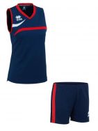 Errea, Volleyball set Vitoria shirt Amazon short Blu rosso bianco - Volleybal