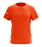 Zeusport, T-SHIRT BASIC MC 180gr aranciofluo - Free Time 