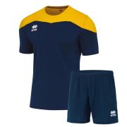 Errea, Errea kit Gareth  navy/yellow/navy - Voetbaltenues