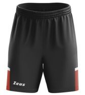 Zeusport, Bermuda Vesuvio Grigio scuro-tang red - PADEL lijn