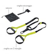 Zeusport, TRX Suspension trainer Nero - Fitness accessoires 