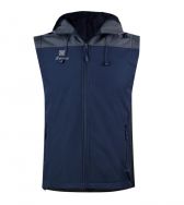 Zeusport, SMANICATO SOFTSHELL Blu - Jassen