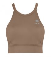 Zeusport, Top Venere Dark camel - Fitnesskleding