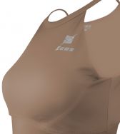 Zeusport, Top Venere Dark camel - Fitnesskleding