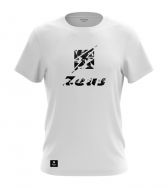 Zeusport, T-SHIRT SQUARE Bianco - Free Time 