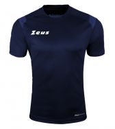 Zeusport, Maglia MC Monolith Blu - Trainingskleding