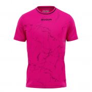 Givova, MA040 SHIRT GRAFITE INTERLOCK 0610 - Voetbalshirts