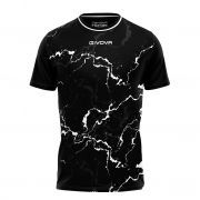 Givova, MA040 SHIRT GRAFITE INTERLOCK 1003 - Voetbalshirts