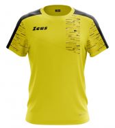 Zeusport, T-Shirt Glitch Giallo-nero - Free Time 