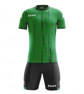 Zeusport, Kit Bolt Verde/nero - Voetbaltenues