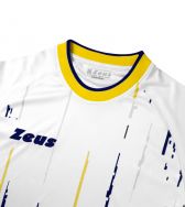 Zeusport, Kit Bolt White Giallo/blu - Voetbaltenues