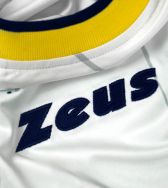 Zeusport, Kit Bolt White Giallo/blu - Voetbaltenues