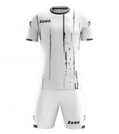 Zeusport, Kit Bolt White Bianco/nero - Voetbaltenues