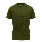 Givova, MA040 SHIRT GRAFITE INTERLOCK 0051 - Voetbalshirts