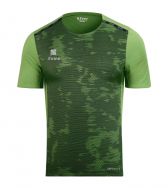 Zeusport, T-shirt Knit Verde/nero - Trainingskleding