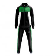 Zeusport, Tuta Capua Nero/verde - Trainingspakken