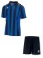 Errea Set Eyre shirt Skin short Azzurro nero