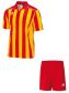 Errea Set Eyre shirt Skin short Rosso giallo