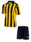 Errea Set Eyre shirt Skin short Giallo nero