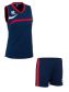 Errea Volleyball set Vitoria shirt Amazon short Blu rosso bianco