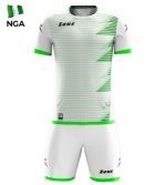 Zeusport Kit Mundial bianco-verde (nig)