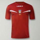 Legea AIAM1123 MAGLIA PRISTINA ALLENAMENTO MC ARBITRO AIA Rosso bianco 1203